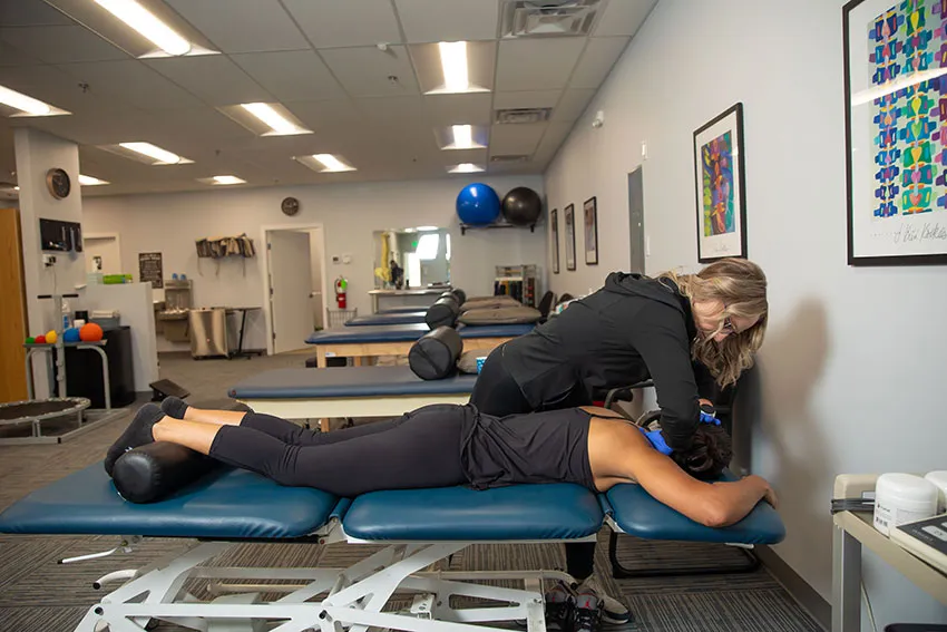 Spinal manipulation at Dickson Physical Therapy in Salisbury, Maryland
